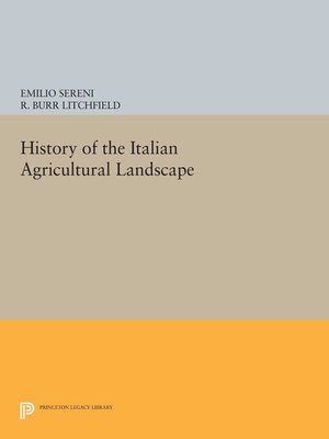 cover image of History of the Italian Agricultural Landscape